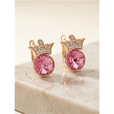 Серьги с кристаллами Swarovski