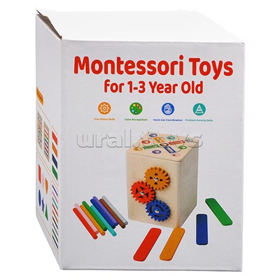 Игра развивающая "Сортер с шестеренками"