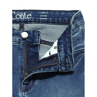 Skinny CONTE CON-144 Моделирующие eco-friendly джинсы skinny push-up с высокой посадкой