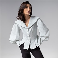 Блуза приталенного силуэта, Кутюр в голове