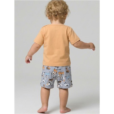 Комплект детский трикотажный для мальчиков: джемпер (футболка), шорты