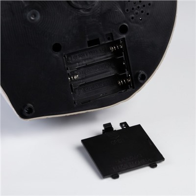 Светодиодная фигура «Поезд и снеговик» 20×20×16 см, полистоун, батарейки ААх3 (не в комплекте), USB, свечение тёплый белый