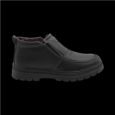 Ботинки на меху 6835 черные