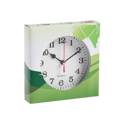 Часы настенные интерьерные «Джесика», d=15 см, циферблат 13 см, белые