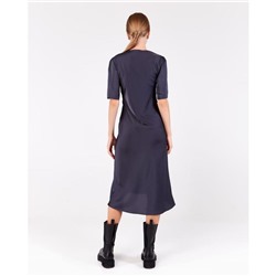 Платье миди женское MINAKU: Silk Pleasure, графит, размер 46