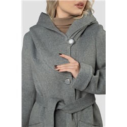 01-12061 Пальто женское демисезонное (пояс)