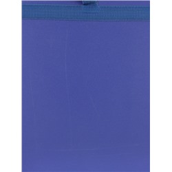 УЦЕНКА Папка А2 с ручками пластик молния сверху 650×480×50 мм ПР 6, плеч.ремень, Синий