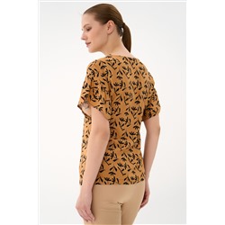 Блузка Кимоно (карамель)