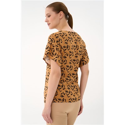 Блузка Кимоно (карамель)