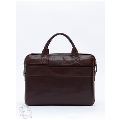 Портфель мужской кожаный 0993Z coffee Zinimsk в Новосибирске