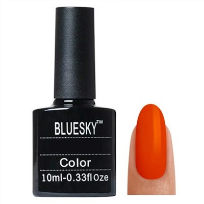 Bluesky Гель-лак для ногтей / Classic 150 SU, лососево-оранжевый, 10 мл 1962