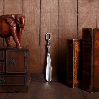 Ложка для обуви «Узел», 26×3.5×2.5 см, алюминий