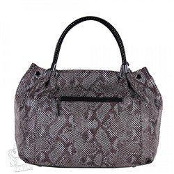 Сумка женская кожаная 8057-8-41 gray purple Polina&Eiterou