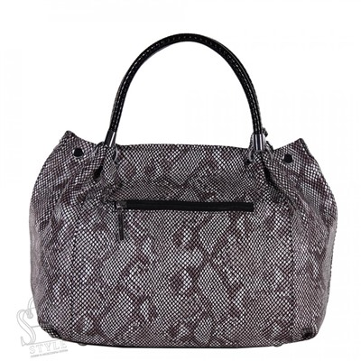 Сумка женская кожаная 8057-8-41 gray purple Polina&Eiterou/30