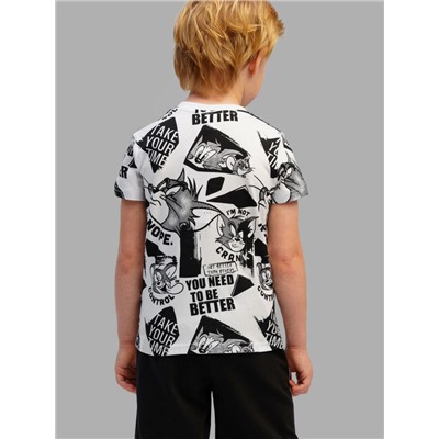 Фуфайка трикотажная для мальчиков (футболка)