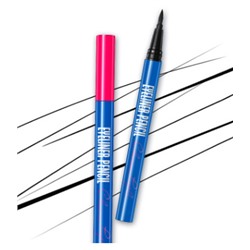 Устойчивая ультрачерная подводка-фломастер для глаз  "Eyebrow Pencil"  от «BIOAQUA».(0437)