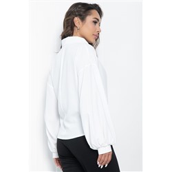 Блуза Незабываемая (белая) Б10887