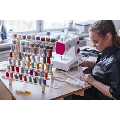 Стойка для ниток на 63 шт., 41×38.5 см