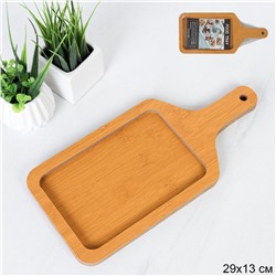 Блюдо сервировочное 13х29х1,3 см / DR1430 /уп 80/ дерево