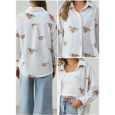 Женская рубашка с вышивкой Patiskha