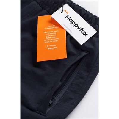 Шорты для мальчика из футера двухнитки Happyfox