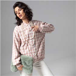 Бомбер на подкладе, Движение вперед (розовый)