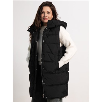 Жилет утепленный Вега (черный) Б15305-18М