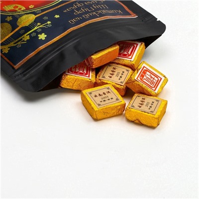 Китайский выдержанный чай «ДЖЕКИЧАЙ» Шу Пуэр, 50 г (+ - 5 г), 7 штук