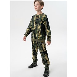 Брюки трикотажные для мальчиков