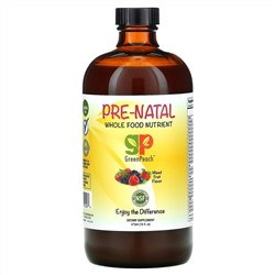 GreenPeach, Pre-Natal, Whole Food Nutrient, Natural Berry Flavor, 16 fl oz (480 ml)