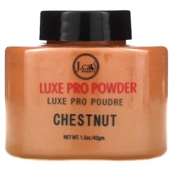 J.Cat Beauty, Luxe, профессиональная пудра для лица, оттенок LPP104 «Ореховый», 42 г