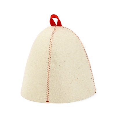 Шапка для бани и сауны «После 40», полиэфир 70%, шерсть 30%