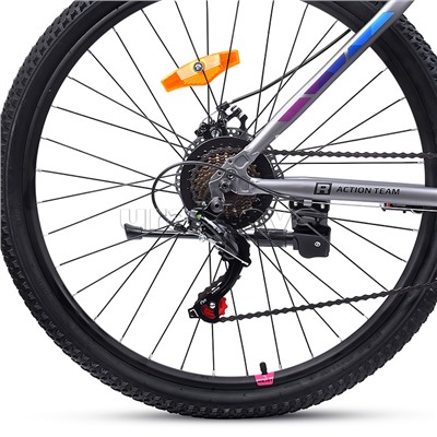 Велосипед 27.5" Rocket Vela alloy Pro 2.0, цвет серый, размер 17"