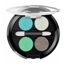 БЕЛОР ДИЗАЙН Тени для век 4шт №51(т.сер+зел+бирюз+зел) /2
