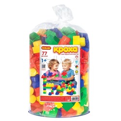 Конструктор "Кроха" 77 дет.