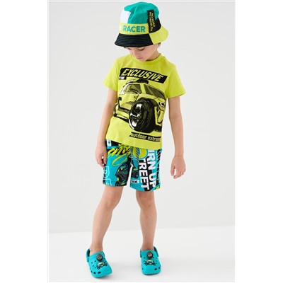 Фуфайка трикотажная для мальчиков (футболка) PLAYTODAY, 1239606