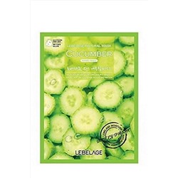 Lebelage Маска тканевая с экстрактом огурца KRISTALLER, 1107366
