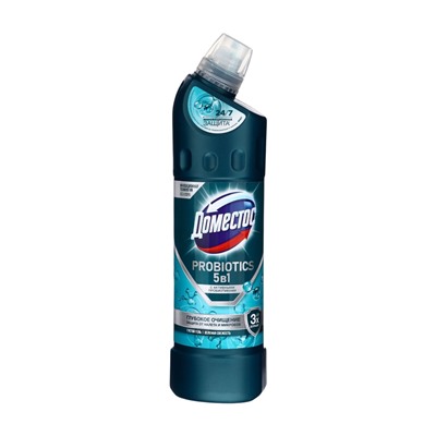 DOMESTOS средство чистящее, зеленая свежесть с активными пробиотиками 750МЛ