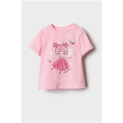 Джемпер детский трикотажный для девочек (футболка) PLAYTODAY, 1240046