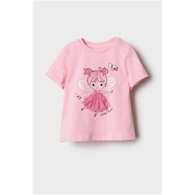 Джемпер детский трикотажный для девочек (футболка) PLAYTODAY, 1240046