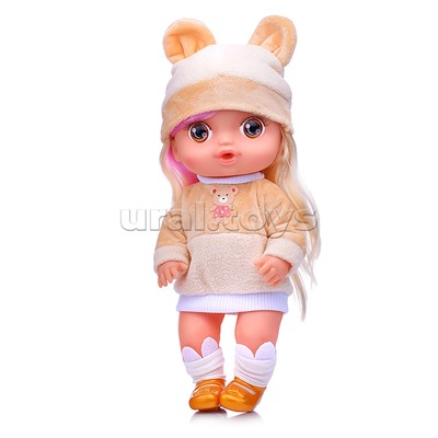 Кукла "Карина" (пьет, писает) с аксессуарами, в коробке