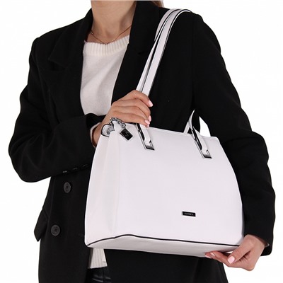 Сумка 593283-1 white Velina Fabbiana-Safenta