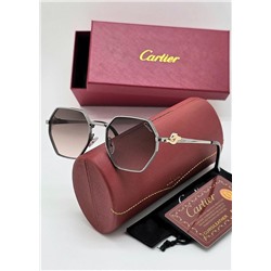 Набор женские солнцезащитные очки, коробка, чехол + салфетки #22931256