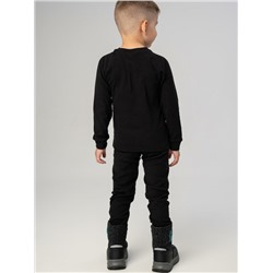 Термокомплект трикот. для мальчиков: фуфайка (футболка) с длин. рук, брюки