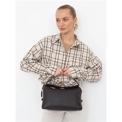 Сумка 1026L coffee Polina&Eiterou