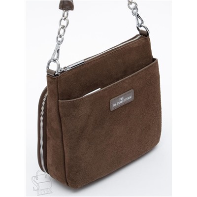 Сумка женская кожаная 2378YF d.apricot Polina&Eiterou