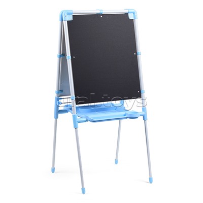 Доска знаний-мольберт 2 двусторонний (голубой-2)