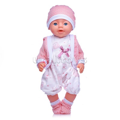 Пупс "Лера" (пьет, писает, слезы) с аксессуарами, в коробке