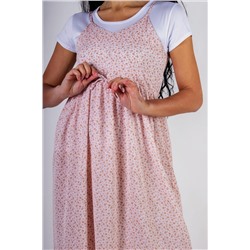 Сарафан с кокеткой+Футболка арт. 8686 НАТАЛИ, 1113940