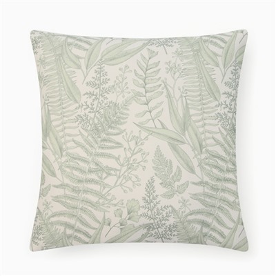 Чехол на подушку «Этель. Листва», 43×43 см, зелёный